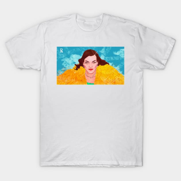 the amazing woman T-Shirt by RobertRedART
